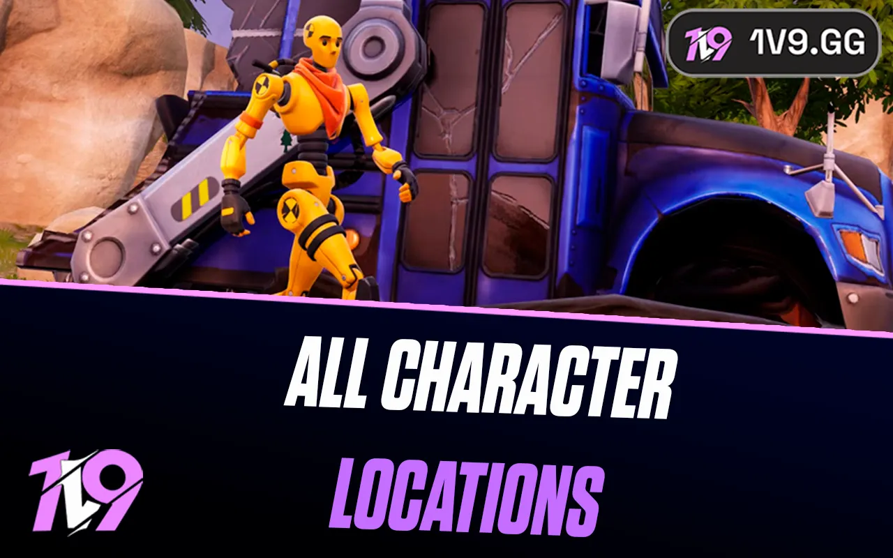 All Character Locations in Fortnite Chapter 7